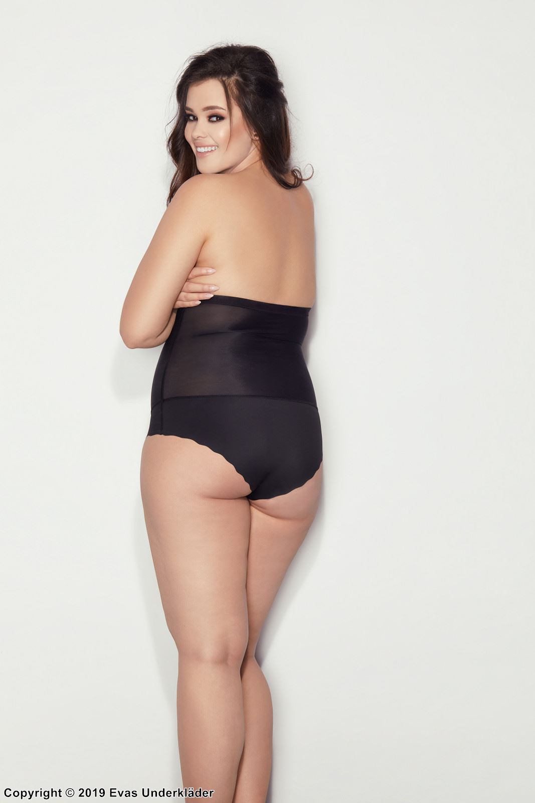 Shapewear / formender Slip mit Mieder, Korrektur von Bauch, Taille und Hüften, S bis 5XL